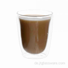 Espressotasse Glas trinken